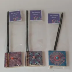 Portaincienso + 2 inciensos