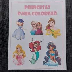 Princesas para colorear