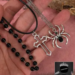 Juego de cadena y collares