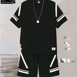 Juego de short y pulovert para niños