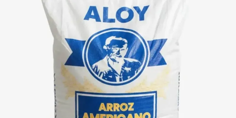 Saco de Arroz Americano peso neto 50 libras 50 ZELLE