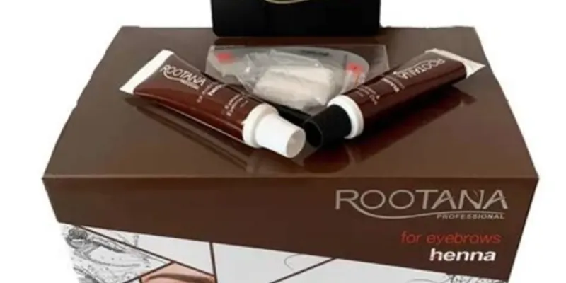Tinte Henna para Cejas Marca Rootana professional 3000 cup