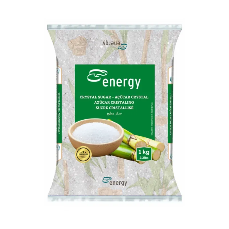 Azúcar blanca cristalina Energy (1 kg / 2.2 lb)