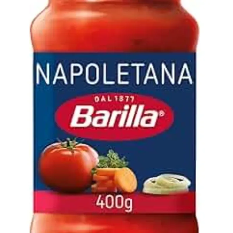 Barilla Salsa Napolitana, Tomate con Hierbas Aromáticas, 400g