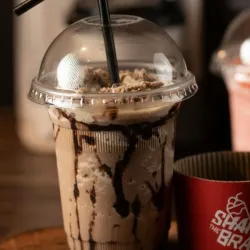 Batido de helado chocolate 