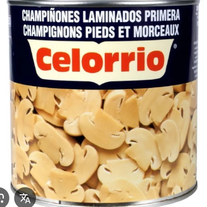Champiñones laminados 3kg