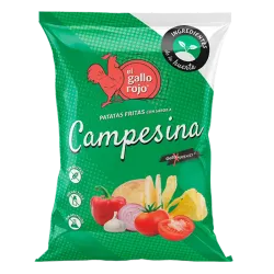 Chips gallo rojo campesinas 