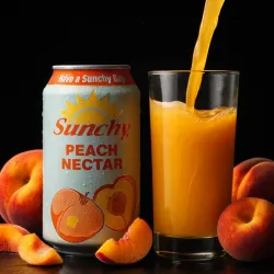 Jugo de melocotón
