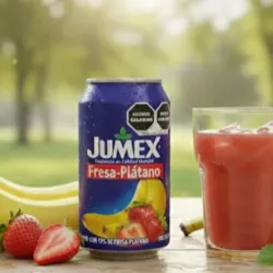 JUGO JUMEX SABOR 🍌🍓