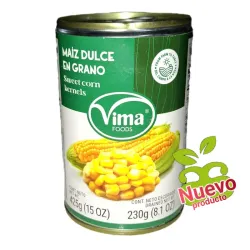Maiź dulce en grano