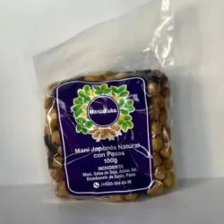 Maní Japonés  con Pasas (100 gr)