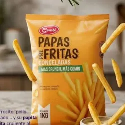 Papas prefritas 1kg