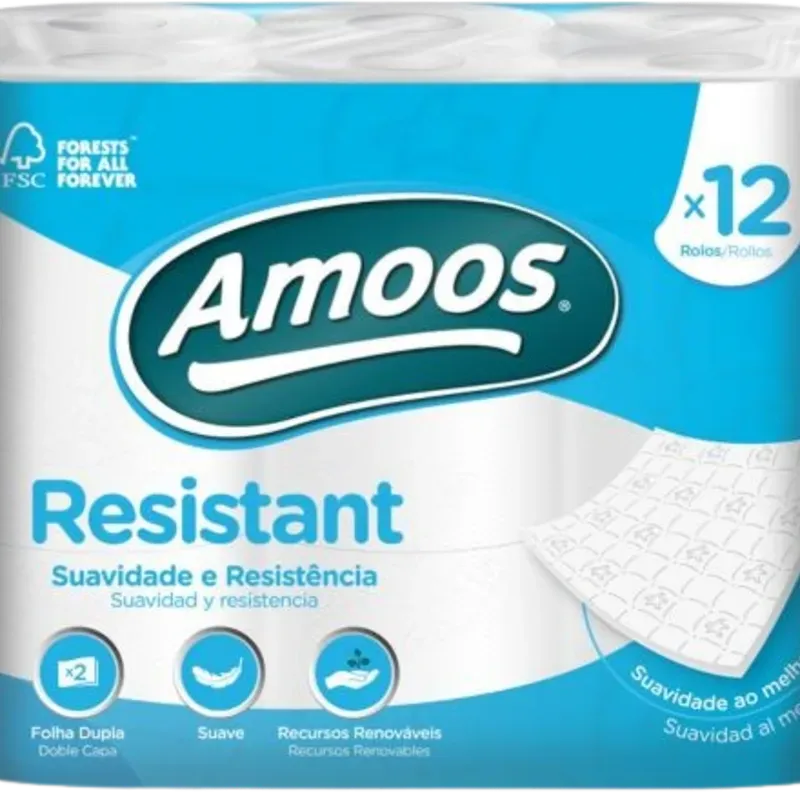 Papel higiénico Amoos Resistant