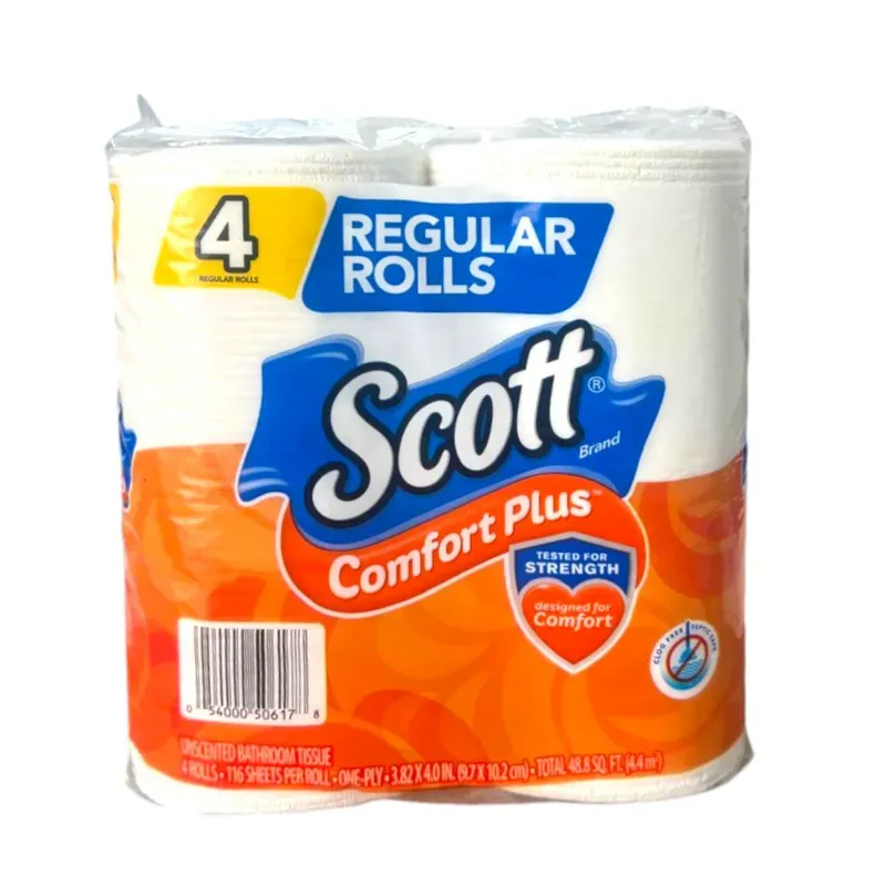 Papel Higiénico Scott 4 Rollos