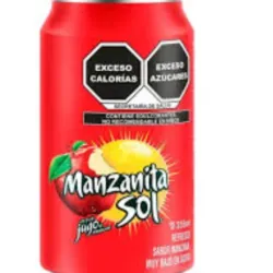 Refresco de manzana 