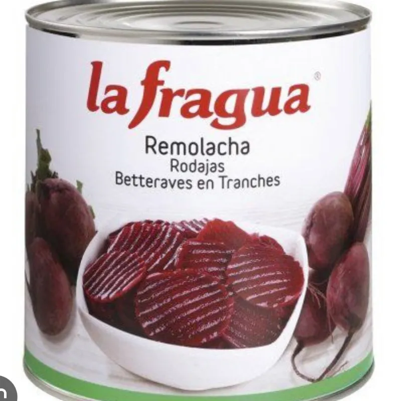 Remolacha en rodajas 3kg