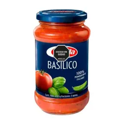 Salsa BARILLA MARCA EXCLUSIVA para pastas basílico (400 gr)
