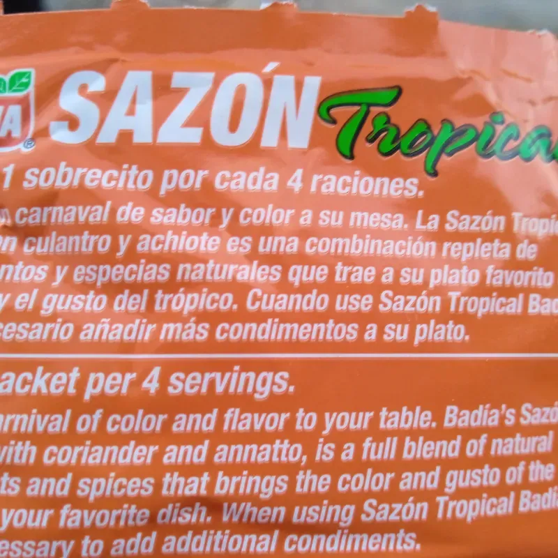 Sazón Tropical BADIA