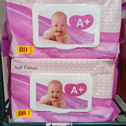 Toallas humedas sencibles para bebés 