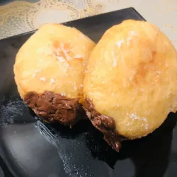 Bombas rellenas de Nutella 