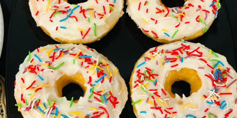 Donas de chocolate blanco 