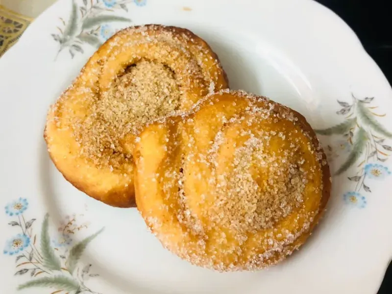 Rolls de canela y chocolate 
