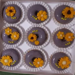 Cajita de regalo de mini donas