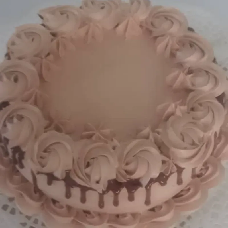🎂Kake de crema bombón 🎂🍫