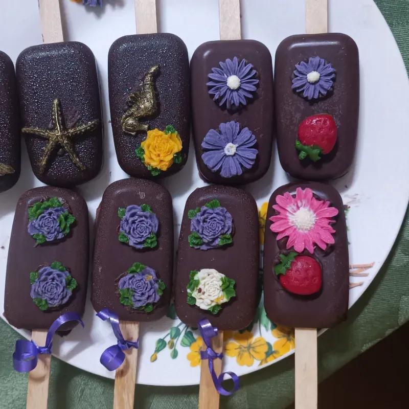 Paletas rellenas