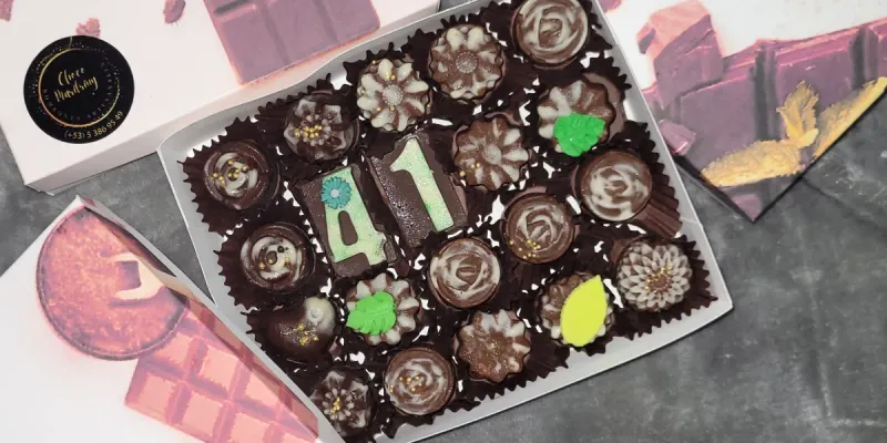 Caja 20 bombones 