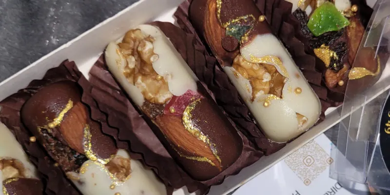 Chocolate con frutos secos