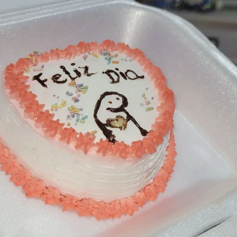 Mini cake flork