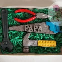 Juego de herramientas con colores 