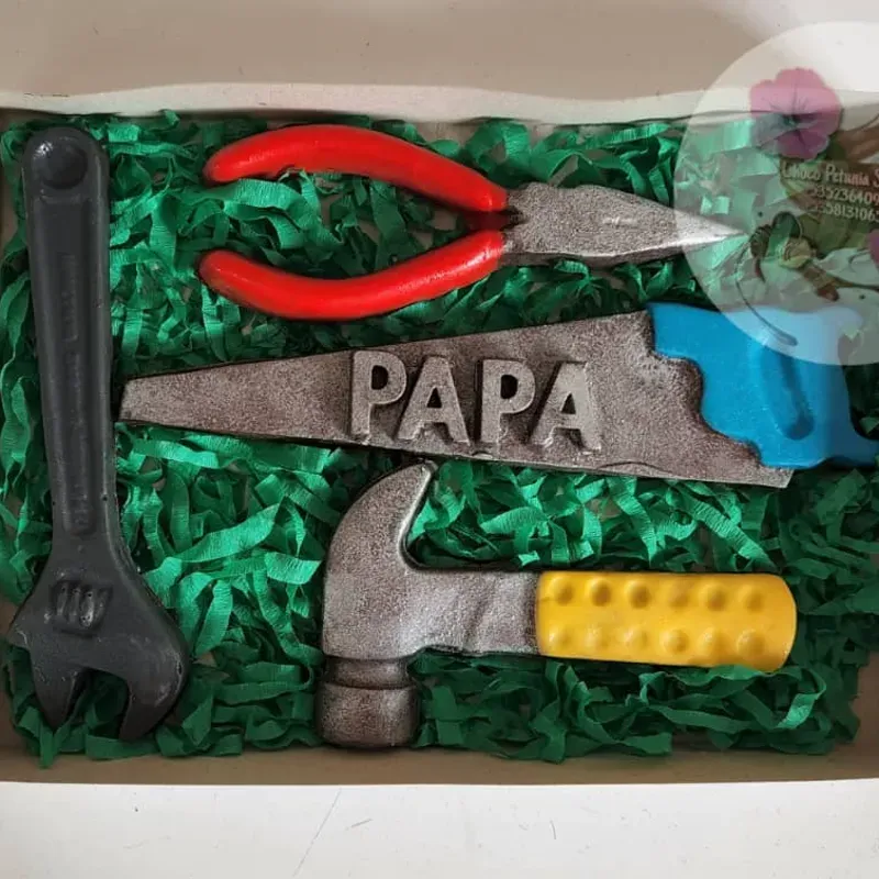 Juego de herramientas con colores 