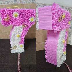 Piñata #7 margaritas y mariposas