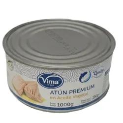 Atún Premium en Aceite Vegetal Vima ( 1000g )