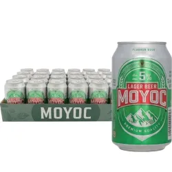 Caja de Cerveza Moyoc 5% ( 24 x 330ml )