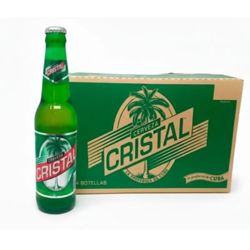 Cerveza Cristal (24 botellas) 350ml c/u