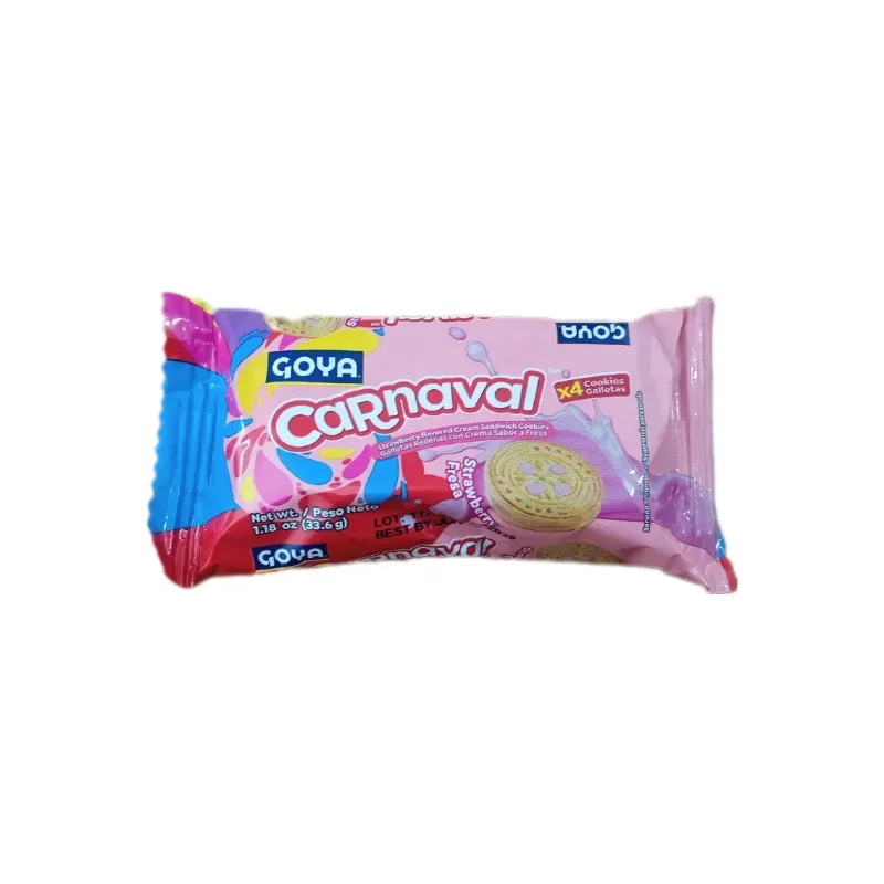 Galleta Carnaval Fresa Goya 33.6g