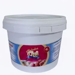 Helado de  Caramelo CID ( 4L ) Tina Plástica