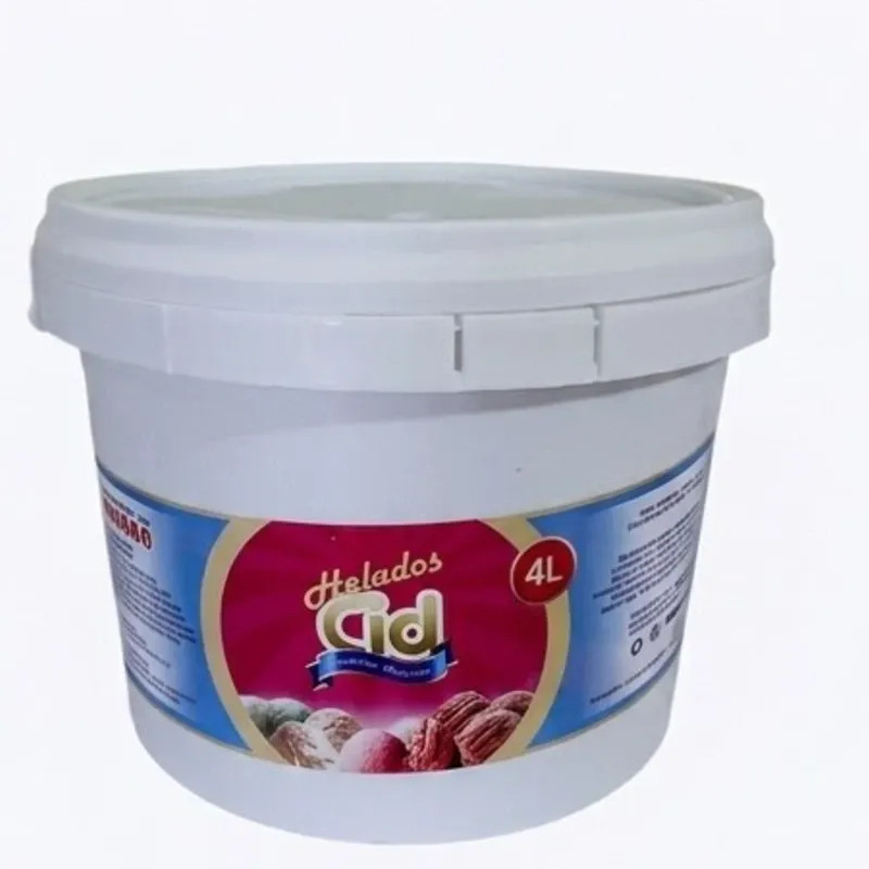 Helado de Caramelo CID ( 4L ) Tina Plástica