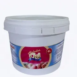 Helado de Chocolate CID ( 4L ) Tina Plástica