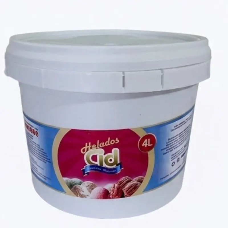 Helado de Tiramisú CID ( 4L ) Tina Plástica