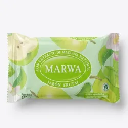 Jabón Frutal con Extracto de Manzana Natural Marwa 100g