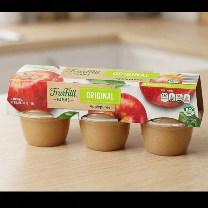 Puré de Manzana Original ( 6 vasitos x 4 oz )