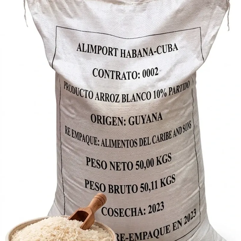 Saco de Arroz ( 110 libras ) Grano Largo