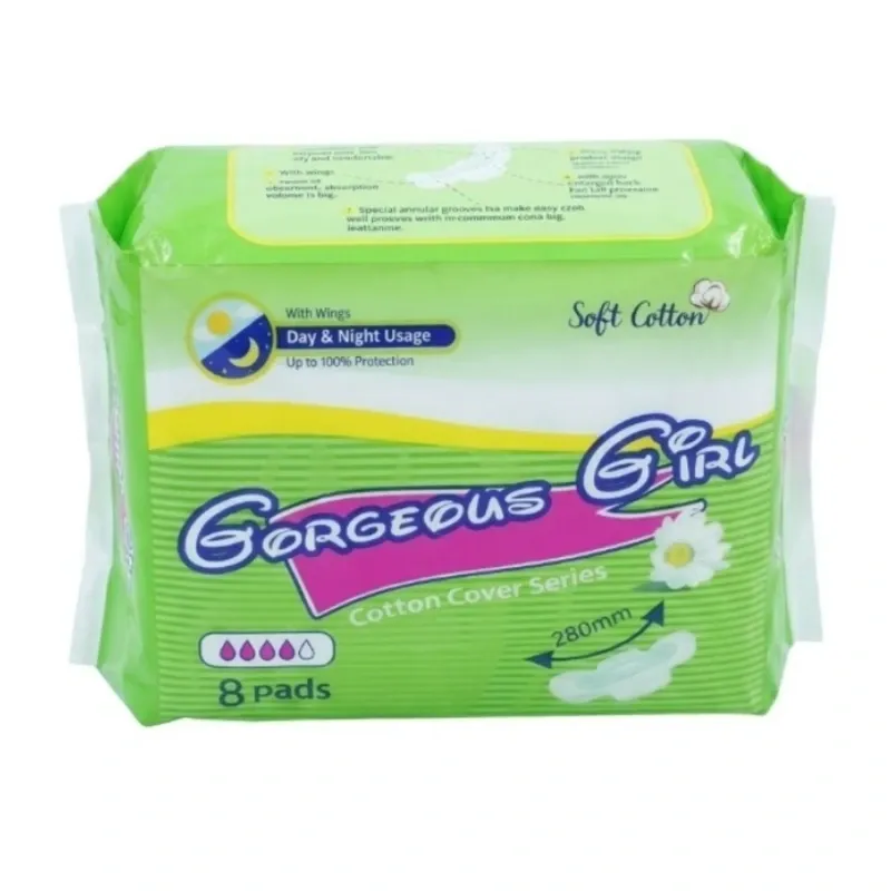 Toallas Sanitarias Gorgeous Girl Soft Cotton