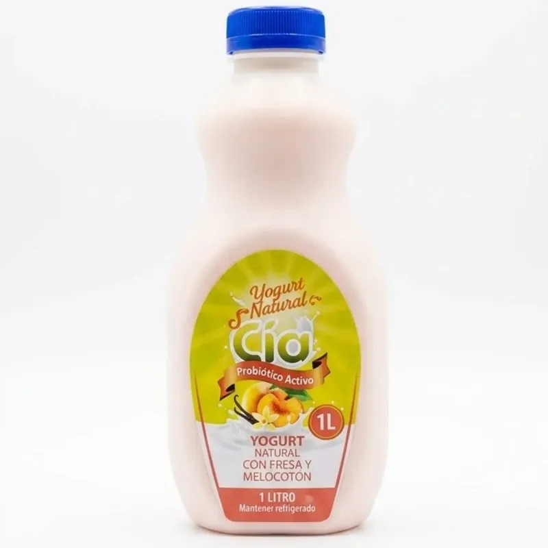 Yogurt (1 Litro) Probiótico Naranja Piña CID