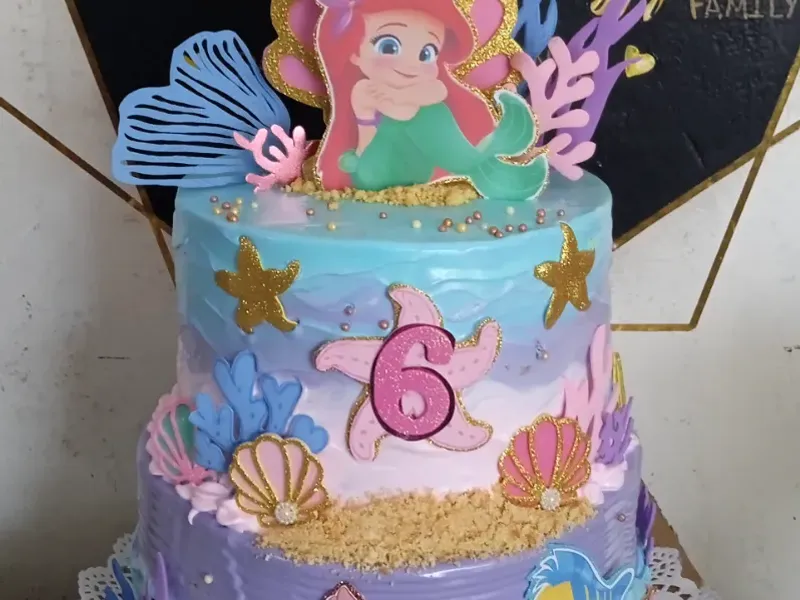 Cake doble piso redondo 