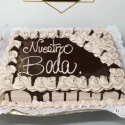 Cake de bandeja, chocolate 